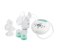 Motif Medical Luna with Battery Double Electric Breast Pump, Portable Breast Pump with Battery - Easy to Use, Quiet Motor, Built-in LED Night Light