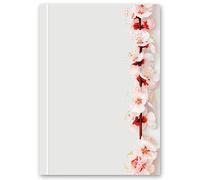 Motif Paper - Stationary Paper Cherry Blossoms 20 Sheets DIN A4