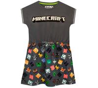 Motif Reversible Sequin Logo Dress Minecraft Grey 12-13 Years