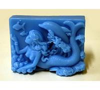 Motif soap "mermaid" blue