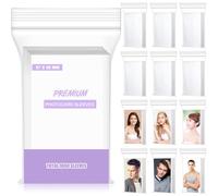 MotiMind 1000 Pcs Kpop Photocard Sleeves, 2.28 x 3.5 Inch for Albums | Bulk Pack, Clear No Scratch, 57x88 mm, PVC & Acid Free Archival Safe, for Kpop Photocards & Trading Cards&binders