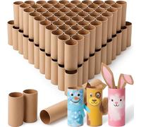 MotiMind 240 Pcs Cardboard Tubes for Craft 2 Size Empty Paper Towel Rolls Cardboard Toilet Paper Tubes Bulk for Classroom DIY Projects, 1.5 x 3.74 Inch, 1.2 x 3.74 Inch