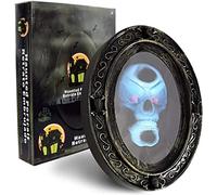 Motion Activated Haunted Mirror with Creepy Sound - Luminous Portrait Halloween Prop Decoration