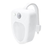 Motion Activated Night Light - Led Motion Sensor Night Light | Nighht Lightt Kids |16-Color Toilet Bowl Led Inside Nightlight | M0tion Sensor Activated Cool Stuff Bathroom Niight Lighht for Dad Teens