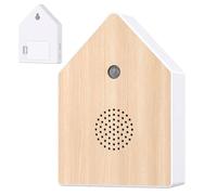 Motion-Activated Singing Bird Box - Bird Chirping Sound Device