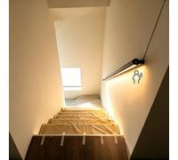 Motion Activated Stair Lights Black, Led Handrail Light for Night Safety