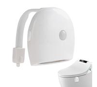 Motion Activated Toilet Night Light - Night Light with Motion Sensor and Color Changing - Lamp for Hallways Dark Spaces Wardrobes Basements Hospitals