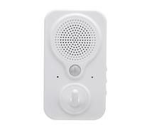 Motion Activated Voice Player, Motion Sensor Voice Prompt Device with DIY Recording Function & Built in Microphone, Shop Welcome Voice Prompt Doorbell for Home Shop Entry Alert