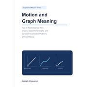 Motion and Graph Meaning: How to Read Distance-Time Graphs, Speed-Time Graphs, and Constant-Acceleration Problems with Confidence (Cognispark Physics Series)