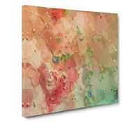 Motion Canvas Print | Gallery Wrapped 30mm Frame Wall Art | 20x20 inches | Ready to Hang | Abstract Picture | Living Room Bedroom Lounge Office