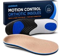 Motion Control Orthotic Insoles for Back & Knee Pain and Posture Correction