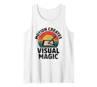 Motion Creates Visual Magic Animation Draw Sketch Animate Tank Top
