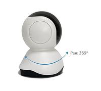 Motion Detection,720P HD Video Quality,Pan/Tilt Surveillance Camera,Built-In Micphone and Speak,Connect Directly to iOS Android,Smart Alarm System Baby Monitor