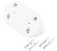 Motion Detector Corner Bracket for ADT Systems 90 Degree Wall Mount Enhanced Security for PLA Material Compact Size 10x5.7x2.8CM White Gray Black for Indoor Outdoor Installation(White)