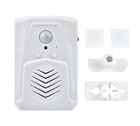 Motion Door Chime, Mp3 Motion Detector Two Levels 4 Meters 32mbit Flash Memory USB Indoor Motion Sensor Alarm for Business When Entering Door Opens Home