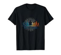 Motion: Evolution of Human Movement Fitness Art T-Shirt, Men, Black, L