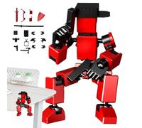 Motion Figures - Movable Innovative Versatile Hero Flexible 3D Printed - Novelty Collection Changeable 3D Printed Toys For Friends, Kids, Painting Collections, Photography Props