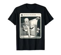 Motion in The Kitchen Funny Midnight Snack Meme Humor 3am T-Shirt