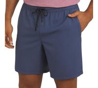 Motion Men's Classic Fit Active Performance Lightweight Stretch Woven Shorts, Vintage Indigo, X-Large