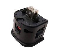 Motion Plus Adapter for Wii Controller, External Induction Adapter, Remote Controller Accessories for Wii