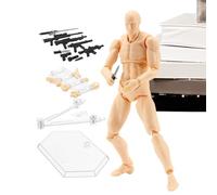 Motion Posable Figure Model - Articulated Character Manikin, Adjustable Practice Doll | Small Figure Model, Creative Animation Reference Tool, Durable Flexible Design for Safe -Friendly Learn