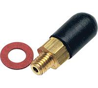 Motion Pro 5MM Carb Vacuum Adapter W/Cap Brass