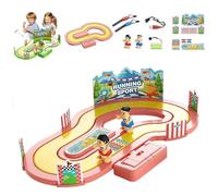 Motion-Sensing Racing Board Game, Pretend Play Parent-Child Interact Toy, Two-Player Battle Game, Motion Controlled Board Toy, Activity Entertainment for Boys Girls Birthday Gift School Home (Pink)