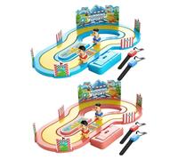 Motion Sensing Racing Game - Dynamic Motion Control Entertainment Set, Skill Based Speed Track Challenge, Reflex Training Board Activity, Exciting Family Competition Play System For Children