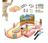 Motion Sensing - Racing Game Interactive Track Toy | Parent Child Activity Set Dynamic Hand Control Sensor Play Fast Response Educational Entertainment for Youth, Kids, Home, School