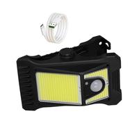 Motion Sensor Clip Lights - USB Rechargeable,High Bright Clip On LED Lamp,Long lastingTriple Light Mode, IP65 Waterproof Design | Outdoor Fence Deck Wall Garage Patio Tent Lighting Tool