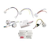 Motion Sensor Controller for Lights, High Sensitivity Movement Activated Wall Button, Convenient Indoor Move Sensing Button, Ideal for Living Room, Home, and Hallway Use