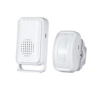 Motion Sensor Doorbell Set with Wireless Remote Control Motion Sensor Detector for Shop Store Office Home Front Door Entry Welcome Doorbell Garage Driveway Alarm