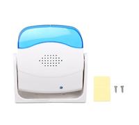 Motion Sensor Doorbell Wireless Easy Install 32 Ringtone Options Wide Sensing Range 9.8 23.0 Ft Loud Alert Alarm for Business Store Shop Entry ABS Compact Size Battery Powered