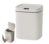 Motion Sensor Garbage Can - Hands Free Automatic Opening Lid, 12 Liter Capacity Wastebasket | Detection Technology, Silent Mechanism, Modern Home Kitchen, Hygienic Living, Effortless Lid Control
