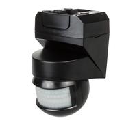 Maclean MCE295 Infrared Motion Sensor 180 ° + 360 ° Motion Detector With Twilight Sensor Up To 12m Range IP5 (Black)
