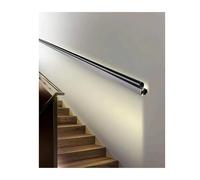 Motion Sensor LED Handrail - Anti-Slip Aluminum Alloy Wall Mounted Stair Railing for Safety Lighting in Hotels, Villas, and Hallways