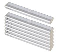 Motion Sensor LED Light Bar, RV Step Lights Set Magnetic Motion Activated Step Sensor Light Multipurpose Motion Sensor LED Strip Light for RV, Cupboard, Cabinet (6PCS)