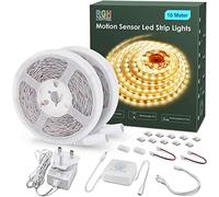 Motion Sensor Led Strip Lights 10 Meters, 3000K Led Light Strip Day or Night Motion Activated 2 Modes for Cabinet Kitchen Living Room Bedroom Stair Decor
