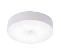 Motion Sensor Light Indoor - 15 Cm Rechargeable Ceiling Lamp, Battery Operated LED Night Light, Automatic On/Off | Efficient Sensor Bathroom, Staircase, Wardrobe, Closet, Hallway, Bedroom