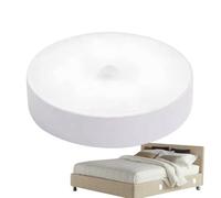 Motion Sensor Light Indoor, Rechargeable LED Ceiling Lamp, Battery Operated Magnetic Sticky Light with Auto On PIR Sensor, Energy Efficient Night Lamp for Bathroom, Staircase, Cabinet, Wardrobe,