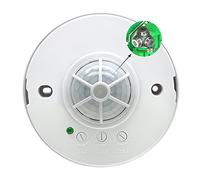 Motion Sensor Light Switch - 360 Degree Ceiling Mounted Occupancy Sensor Switch, High Sensitive with 3 detectors Time Delay, Light Sensor and Distance Adjustable (3-12M)