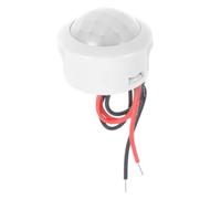 Motion Sensor Light Switch for LED Lamp, White Wall Mount | Pir Sensor Switch, Dc9v-60v Wide Voltage Range, PC Body, Ceiling Use, High Sensitivity