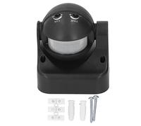 Motion Sensor Light Switch - Intelligent 12m Range, 180° Detection Angle, Energy Saving PIR Infrared Induction, IP44 for Outdoor and Indoor Use (type 1)