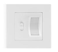 Motion Sensor Light Switch, PIR Infrared Sensor Switch Automatic Light Switch On/Off Override Sensor Light Switch 150W, White