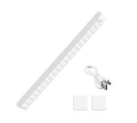 Motion Sensor Lights Indoor USB Rechargeable LED Wardrobe Lights with Magnetic Stickers, Various Lighting Modes, Lighting Stick for Closets, Attic, Drawers, Garage Ect