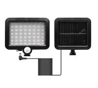 Motion Sensor Outdoor Garden LED Flood Light & Solar Powered Panel 5m Range