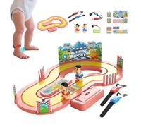 Motion Sensor Speed Race | Parent-Child Interaction 2 Players - Race Circuit Board Game for Birthday School Home Girls Boys