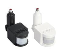 Motion Sensor Switch Automatic Infrared Detector with Adjustable Delay | Durable ABS Construction, Wide 3-8m Range, for LED Lights and Indoor Lighting Control