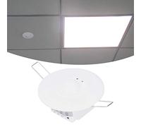 Motion Sensor Switch Ceiling Mount Occupancy Sensor Kuuleyn 110-240v Microwave Motion Detector Light Switch Ceiling Recessed Adjustable Induction Switch