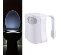 Motion Sensor Toilet-Light- LED Color Nightlight, Fun and Unique Gadget, Bathroom Novelty Accessory, Decorative LED | Toilet-Night Light-for Nighttime Use, Kids and Adults Fun, Safe Bathroom Trips